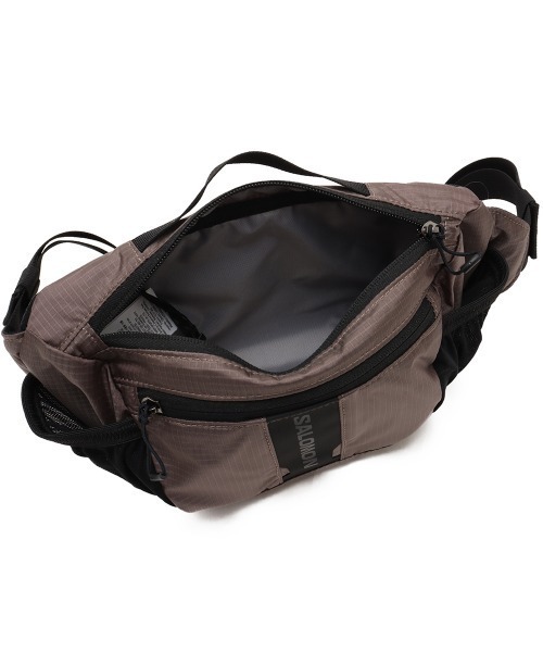 【ほぼ未使用品】 SALOMON サロモン ACS WAIST PACK 3 SALOMON ACS WAIST PACK 3 IRON （サロモン ACS ウエストパック