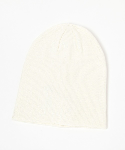 LAKOLE（ラコレ）の「箔プリントニットワッチ / 133094（ニットキャップ/ビーニー・レディース・ブラック/グレー/オフホワイト・FREE）」の11枚目の写真