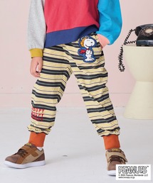 BIG FIELD | 【PEANUTS】スヌーピー/ワッペンボーダーパンツ(その他パンツ)
