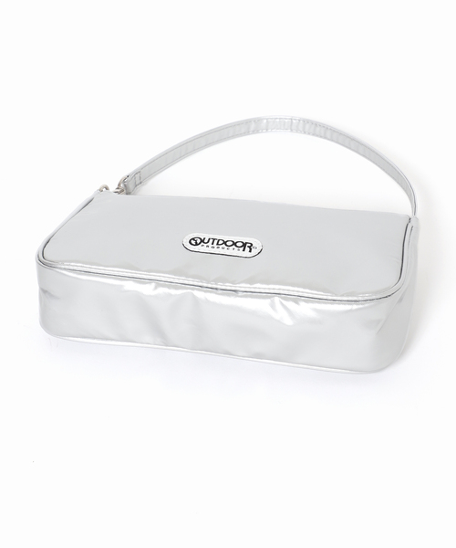 OUTDOOR PRODUCTS（アウトドアプロダクツ）の「BIT BAG SILVER（ハンドバッグ・レディース・シルバー・FREE）」の7枚目の写真