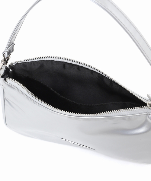 OUTDOOR PRODUCTS（アウトドアプロダクツ）の「BIT BAG SILVER（ハンドバッグ・レディース・シルバー・FREE）」の9枚目の写真