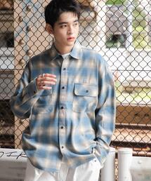 WEGO | WEGO/【24年秋冬新作・UNISEX】チェックネルシャツ(シャツ/ブラウス)