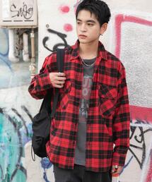 WEGO | WEGO/【24年秋冬新作】チェックネルシャツ(シャツ/ブラウス)