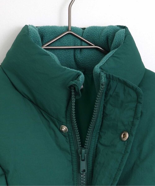 p.premier(ピードットプルミエ)の「マフラーいらずのふわもこ中綿ジャケット(ダウンジャケット/コート・キッズ・ベージュ/ダークブラウン/グリーン/ブラック・80/90/100/110/120/130/140)」の14枚目の写真