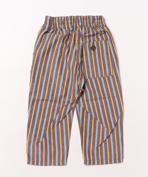 Ocean&Ground(オーシャン&グラウンド)の「ストライプワイドイージーパンツ(その他パンツ・キッズ・ブラウン/サンドベージュ・90/100/110/120/80/130/95/140)」の9枚目の写真