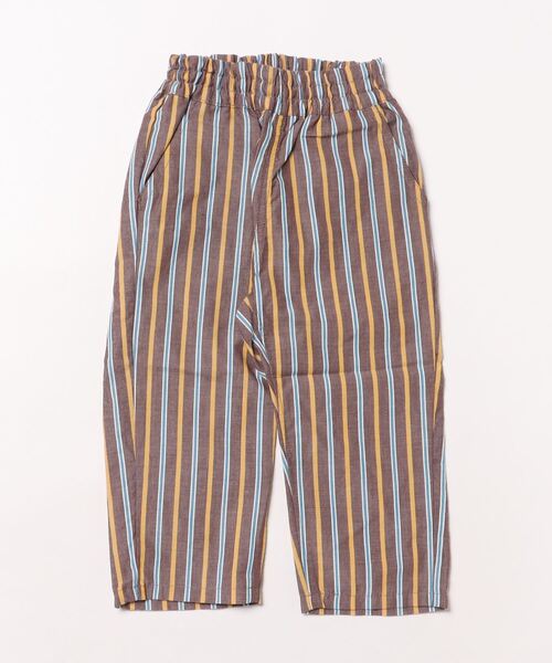 Ocean&Ground(オーシャン&グラウンド)の「ストライプワイドイージーパンツ(その他パンツ・キッズ・ブラウン/サンドベージュ・90/100/110/120/80/130/95/140)」の8枚目の写真