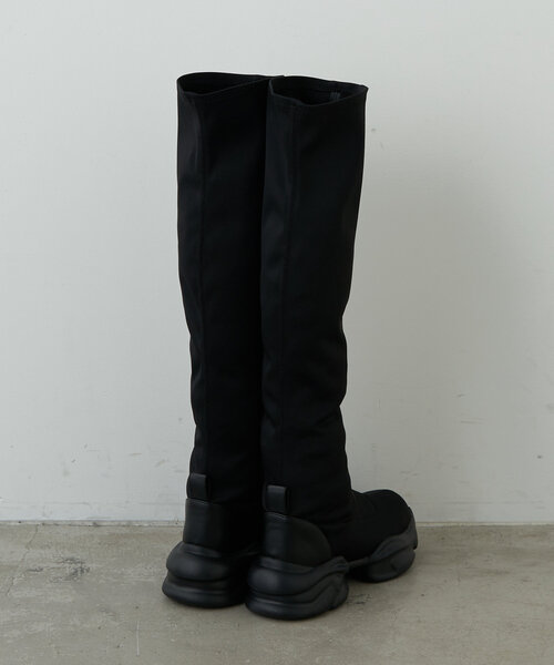 RAY CASSIN（レイカズン）の「サイハイストレッチブーツ（ブーツ・レディース・ブラック/ブラウン・SMALL/MEDIUM/LARGE）」の14枚目の写真