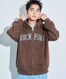 WEGO | WEGO/【24年秋冬新作】ワッペンロゴジップパーカー(パーカー)