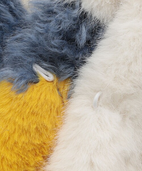 LOVELESS(ラブレス)の「ブロッキングファーコンビベスト(ベスト・レディース・オフホワイト/ブラック/ベージュ系その他・34/36)」の22枚目の写真