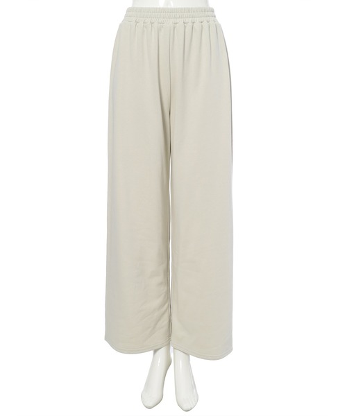 Edit Sheen（エディットシーン）の「スウェットワイドパンツ（スウェットパンツ・レディース・グレイッシュベージュ/ブラック/グレー・M）」の17枚目の写真