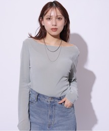 Mystrada（マイストラーダ）の「ベロアロンT（Tシャツ/カットソー