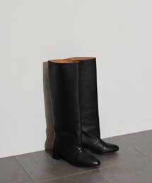 GALLEST | ワイドミドルブーツ(ブーツ)