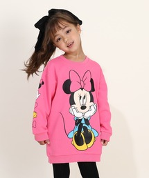 Disney（ディズニー）の「親子お揃い ディズニー BIGフェイス チュニック丈ワンピース 0026K（ワンピース・キッズ）」