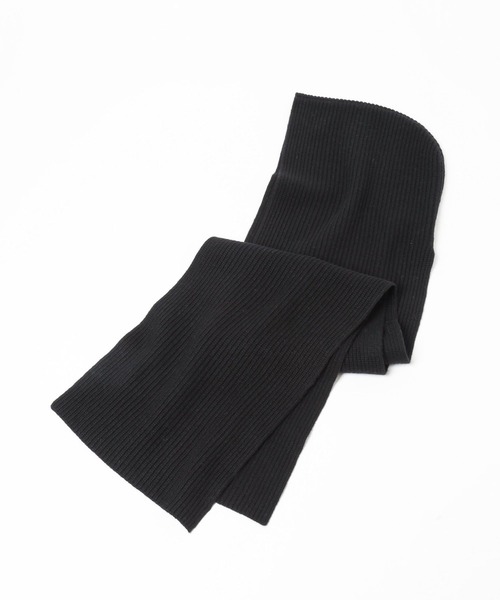 yuw（ユウ）の「Ｍｉｎｋウールフードマフラー　 151550（マフラー・レディース・ブラック/チャコールグレー/ブルー・FREE）」の15枚目の写真