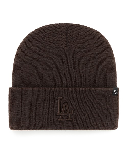 '47(フォーティーセブン)の「47-LA Haymaker 47 Cuff Knit(ニットキャップ/ビーニー・メンズ・ホワイト/ピンク/ブラウン/パープル/ブルー/アイボリー/ブラック・FREE)」の5枚目の写真