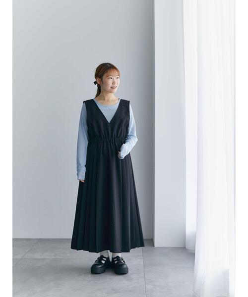 ehka sopo(エヘカソポ)の「プリントシアーカットソー(Tシャツ/カットソー・レディース・キナリ/ピンク/サックスブルー・F)」の6枚目の写真