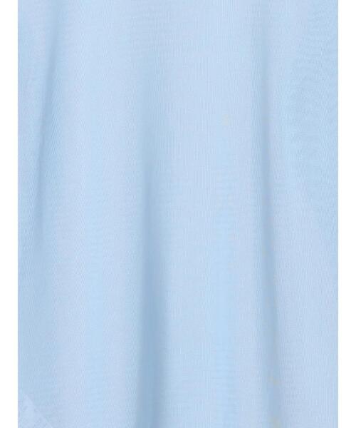 ehka sopo(エヘカソポ)の「プリントシアーカットソー(Tシャツ/カットソー・レディース・キナリ/ピンク/サックスブルー・F)」の15枚目の写真