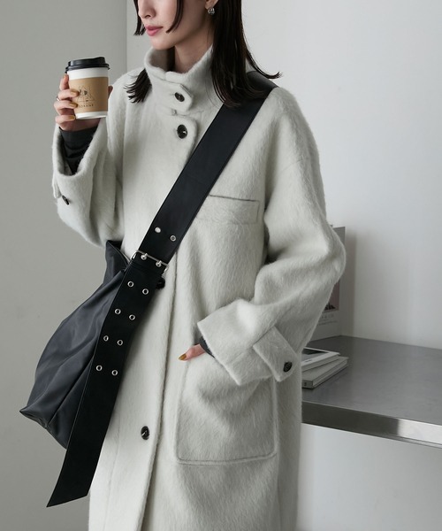 forksy.】ワイドベルトルーズショルダーバッグ forksy.│MONO