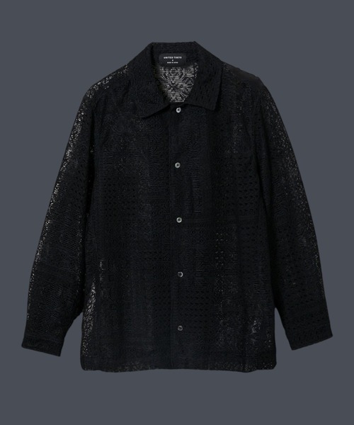 パッチワークレースシャツ L/S（シャツ/ブラウス）｜UNITED TOKYO