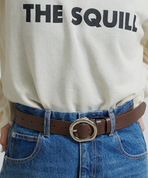 CIAOPANIC TYPY（チャオパニックティピー）の「シンプルデザインベルト大（ベルト・レディース・ブラック/ブラウン・ONE SIZE）」の5枚目の写真