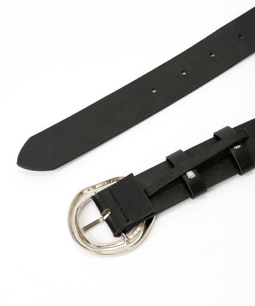 CIAOPANIC TYPY（チャオパニックティピー）の「シンプルデザインベルト大（ベルト・レディース・ブラック/ブラウン・ONE SIZE）」の11枚目の写真
