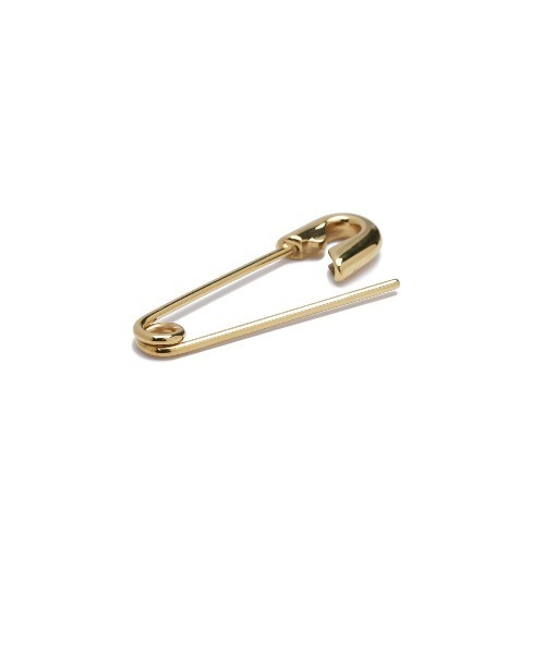 JAM HOME MADE（ジャムホームメイド）の「安全ピン ブラック ダイヤモンド ピアス M シルバー925 メンズ レディース ユニセックス（ピアス（片耳用）・メンズ・ブラック/ゴールド/シルバー・ONE SIZE）」の17枚目の写真