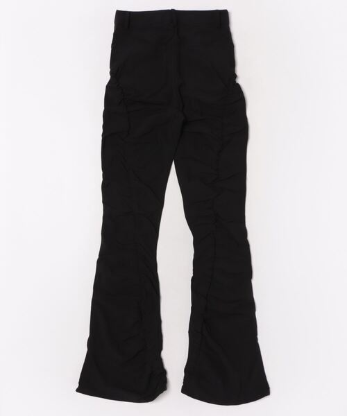 パンツ VIAVANDA FRAY DEFORMATION SLACKS VIAVANDA スラックス パンツ FLARE GATHER SLACKS PANTS