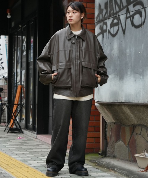 80-90’s A-2タイプレザージャケット　vintage 90s USA製 L.L.Bean A-2タイプ フライト レザージャケット M