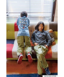 BROTHER MERLE（ブラザー マール）の「RIVER SIDE CULTURE/Brother Merle(ブラザーマール) TOILET ロンT KIDS (M4)（Tシャツ/カットソー）」