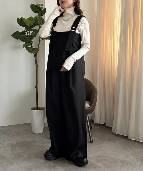 apres jour mignon(アプレジュールミニョン)の「サス付きパンツ【ZOZOTOWN限定アイテム】(その他パンツ・レディース・ブラウン系その他/ブラック系その他/ダークブラウン/チャコールグレー・X-LARGE/SMALL/MEDIUM)」の10枚目の写真