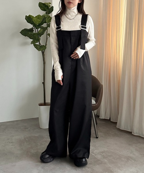 apres jour mignon(アプレジュールミニョン)の「サス付きパンツ【ZOZOTOWN限定アイテム】(その他パンツ・レディース・ブラウン系その他/ブラック系その他/ダークブラウン/チャコールグレー・X-LARGE/SMALL/MEDIUM)」の11枚目の写真
