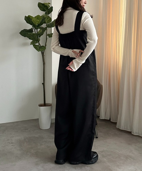 apres jour mignon(アプレジュールミニョン)の「サス付きパンツ【ZOZOTOWN限定アイテム】(その他パンツ・レディース・ブラウン系その他/ブラック系その他/ダークブラウン/チャコールグレー・X-LARGE/SMALL/MEDIUM)」の13枚目の写真