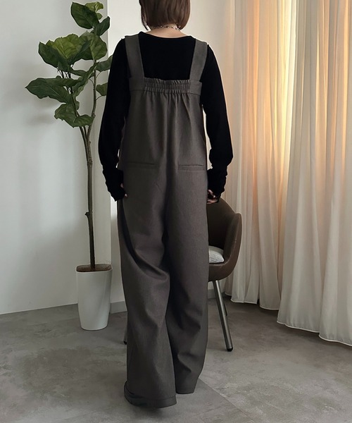apres jour mignon(アプレジュールミニョン)の「サス付きパンツ【ZOZOTOWN限定アイテム】(その他パンツ・レディース・ブラウン系その他/ブラック系その他/ダークブラウン/チャコールグレー・X-LARGE/SMALL/MEDIUM)」の21枚目の写真