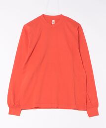 LOS ANGELES APPAREL | 【LOS ANGELES APPAREL】LA APPAREL 6.5oz GARMENT DYED CREW L/S TEE - 6.5オンス ガーメントダイ クルーネックTシャツ長袖(Tシャツ/カットソー)