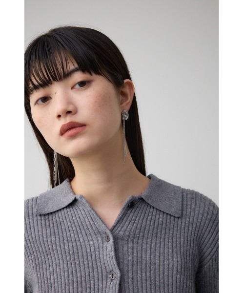 AZUL by moussy（アズールバイマウジー）の「マルチチェーンスウィングピアス（ピアス（両耳用）・レディース・シルバー/ゴールド系その他・FREE）」の3枚目の写真