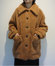 CLANE RIDGE POCKET BOA OVER COAT グレー CLANE（クラネ）の「CLANE RIDGE POCKET BOA OVER COAT（その他