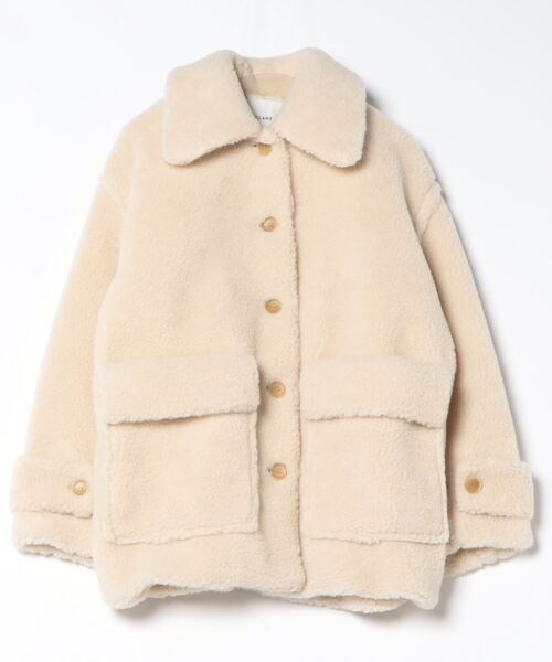 CLANE RIDGE POCKET BOA OVER COAT グレー CLANE（クラネ）の「CLANE RIDGE POCKET BOA OVER COAT（その他