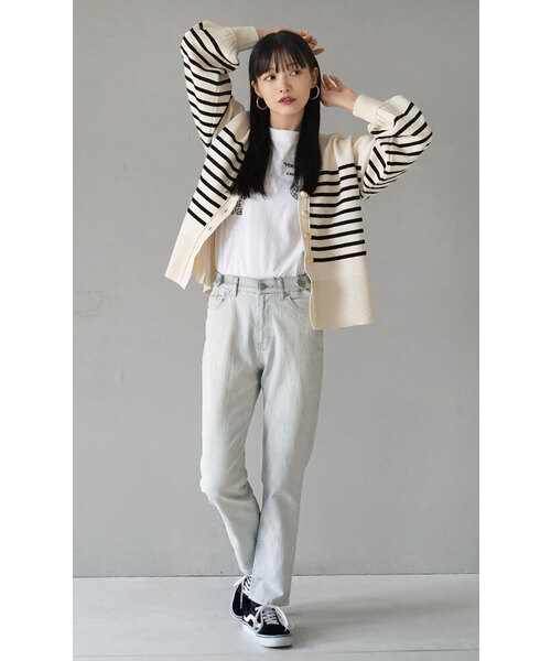 e-zakkamania stores(イーザッカマニアストアーズ)の「ウエストボタン ストレッチスキニー デニムパンツ(デニムパンツ・レディース・ブラック系/ネイビー/ブルー/ライトブルー・L/M/LL/S)」の18枚目の写真
