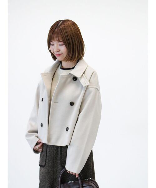 Lugnoncure（ルノンキュール）の「ウールライクショートコート（その他