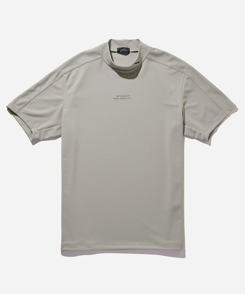 SATURDAYS GOLF サタデーズゴルフ　長袖モックネックTシャツ SATURDAYS GOLF サタデーズゴルフ 長袖モックネックTシャツ