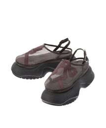 merry jenny | RIBBON mesh sabot(スニーカー)