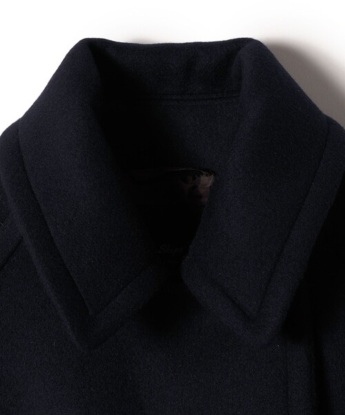 SHIPS Primary Navy Label:ネイビー Pコート（ピーコート）｜SHIPS