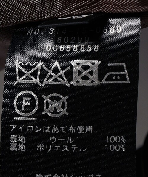 SHIPS（シップス）の「SHIPS Primary Navy Label:ネイビー Pコート（ピーコート・レディース・ネイビー/ダークグレー・38/36）」の5枚目の写真