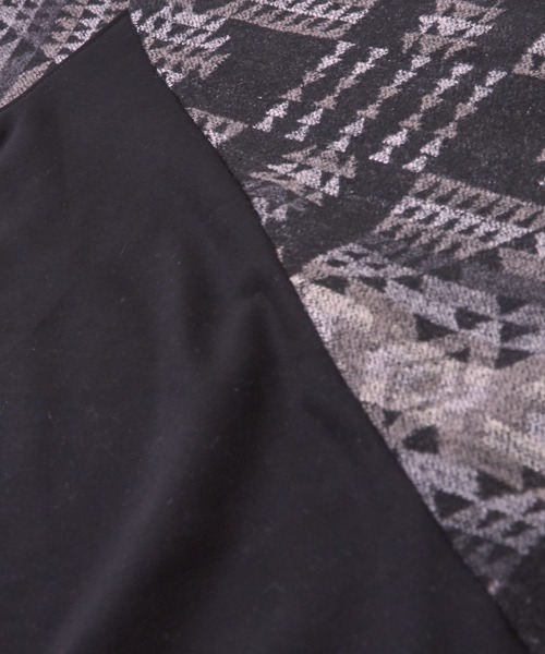 【セール】スウェット×ジャガードクルーネックプルオーバー（スウェット）｜CUBE SUGAR（キューブシュガー）