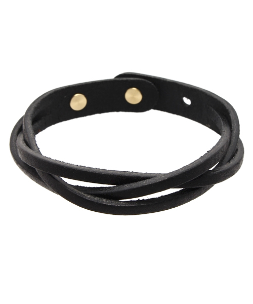 Esperanto(エスペラント)の「esperanto (エスペラント)/イタリアレザー(プエブロ) 編み込みブレスレット(ブレスレット・メンズ・ブラック/キャメル/グレー/ブラウン・ONE SIZE)」の9枚目の写真