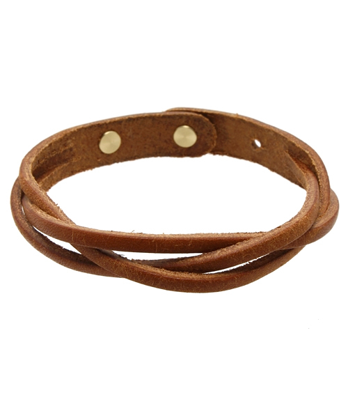 Esperanto(エスペラント)の「esperanto (エスペラント)/イタリアレザー(プエブロ) 編み込みブレスレット(ブレスレット・メンズ・ブラック/キャメル/グレー/ブラウン・ONE SIZE)」の10枚目の写真