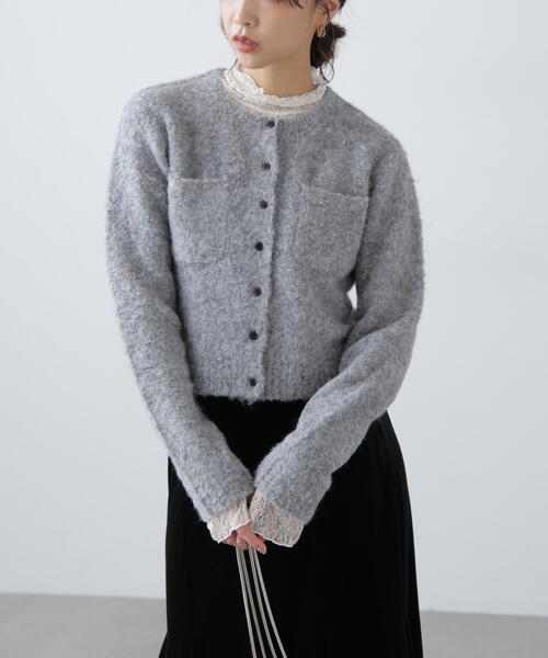◆コンパクトシャギーニットカーディガン（カーディガン/ボレロ）｜FREE'S MART（フリーズマート）