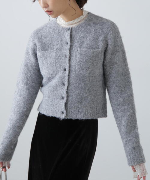 ◆コンパクトシャギーニットカーディガン（カーディガン/ボレロ）｜FREE'S MART（フリーズマート）