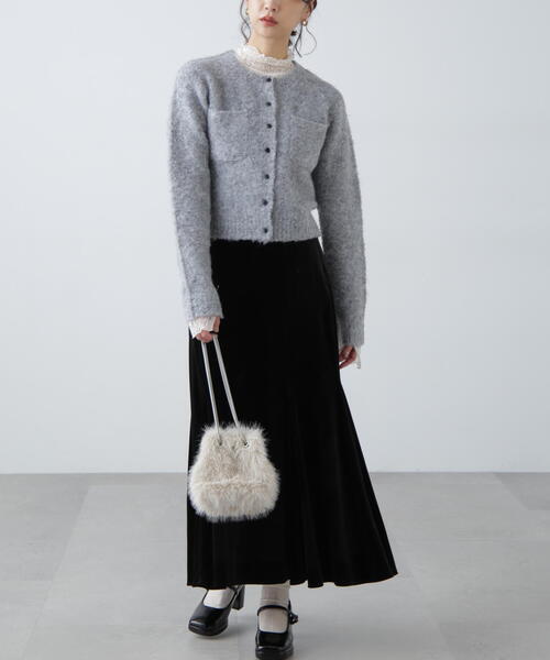 ◆コンパクトシャギーニットカーディガン（カーディガン/ボレロ）｜FREE'S MART（フリーズマート）