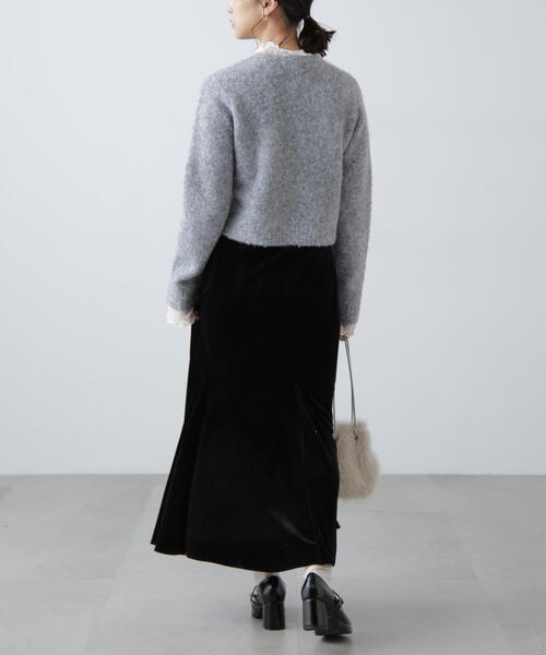 ◆コンパクトシャギーニットカーディガン（カーディガン/ボレロ）｜FREE'S MART（フリーズマート）